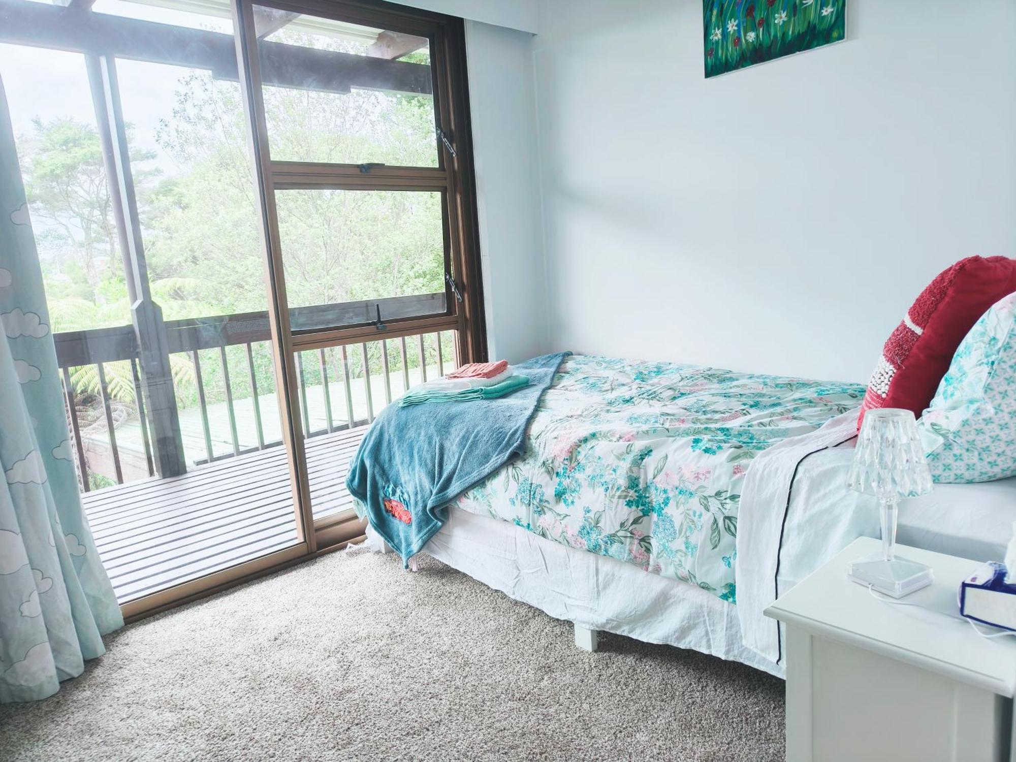 Sunny Cosy Rooms In Auckland Nice Garden Bush View Kültér fotó